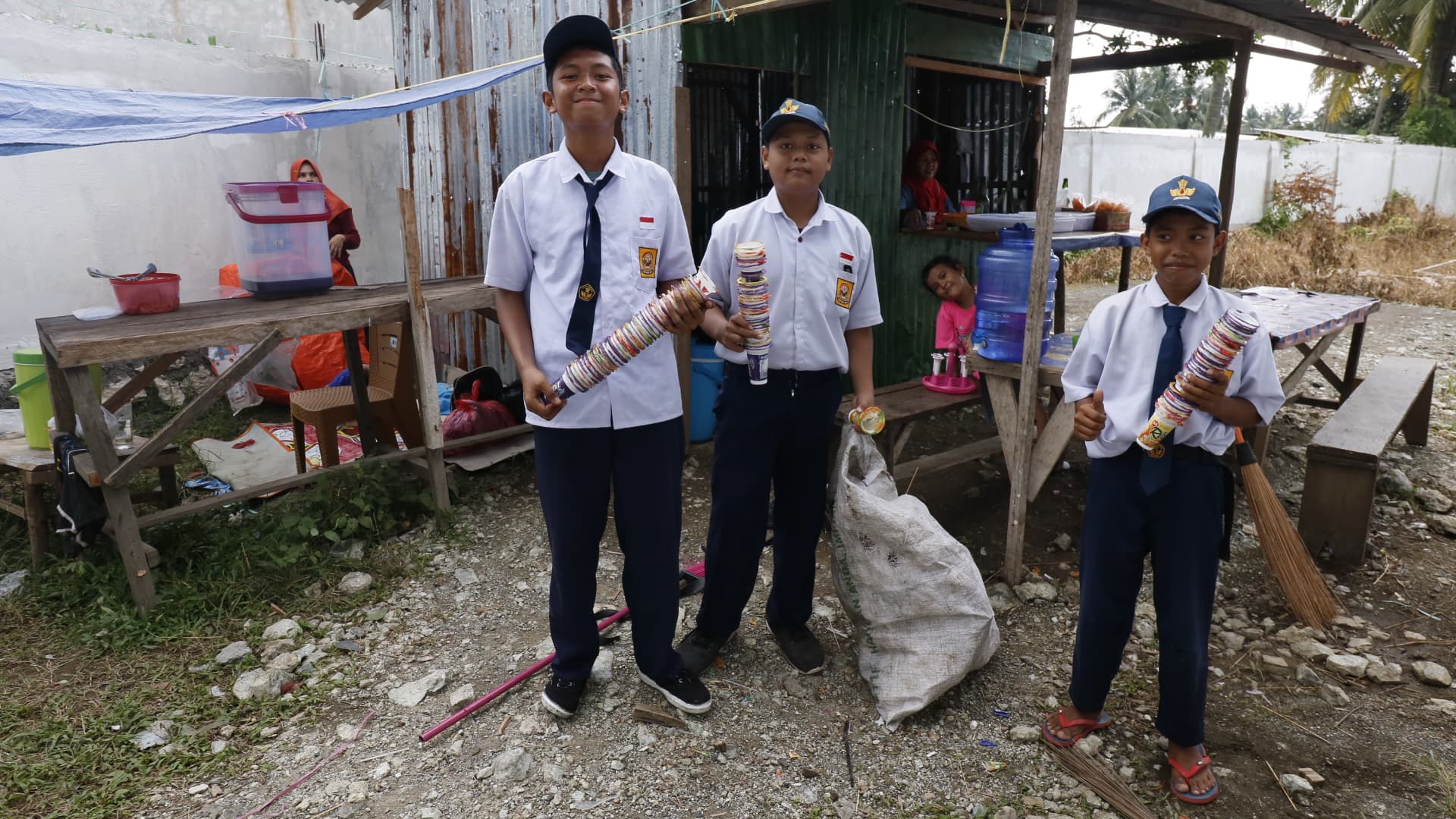 bocil peduli sampah